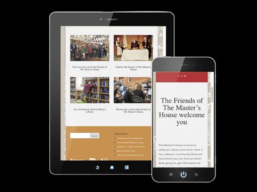 The Master’s House Ledbury Website Development