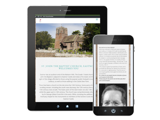 Eastnor Church Website Development